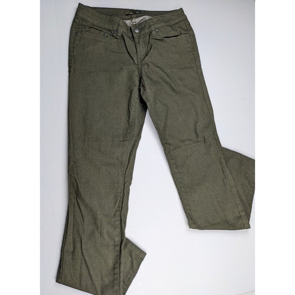 Prana Kayla Evergreen Mid Rise Skinny 5-Pocket Stretch Jeans Womens Size 2 26